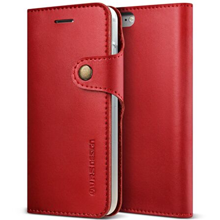 VRS Design iPhone 8 / 7 Native Diary Kılıf Wine