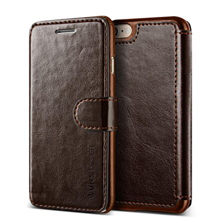 VRS Design iPhone 8/7 Layered Dandy Kılıf Dark Brown