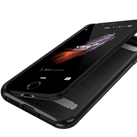 VRS iPhone 7 High Pro Shield Kılıf Jet Black