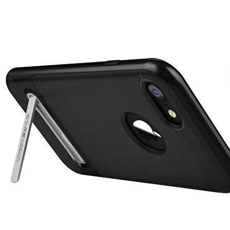 VRS iPhone 7 High Pro Shield Kılıf Jet Black