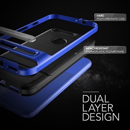 VRS Design Google Pixel ile Uyumlu High Pro Shield Kılıf Blue