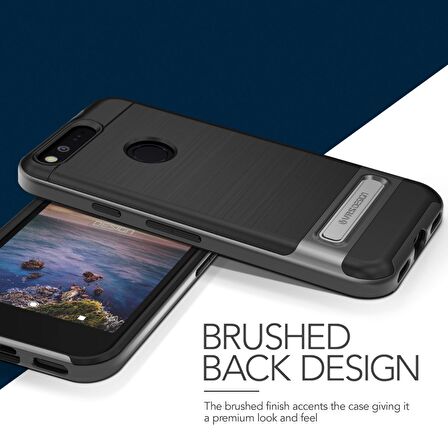 VRS Design Google Pixel ile Uyumlu High Pro Shield Kılıf Dark Silver