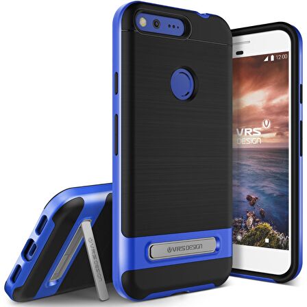 VRS Design Google Pixel XL ile Uyumlu High Pro Shield Kılıf Blue