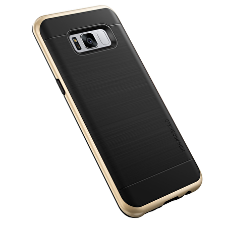 VRS Design Galaxy S8 High Pro Shield Kılıf Shine Gold