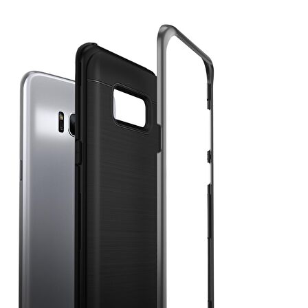 VRS Design Galaxy S8 Plus High Pro Shield Kılıf Dark Silver