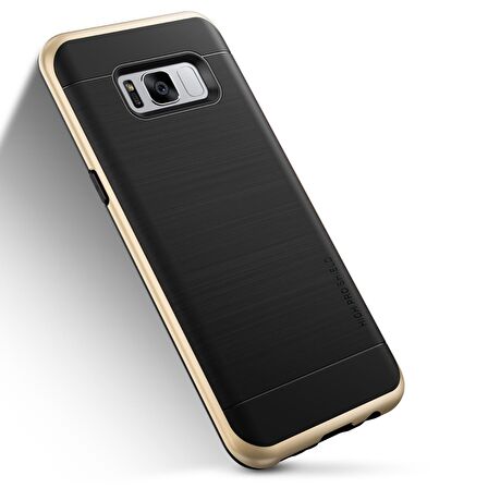 VRS Design Galaxy S8 Plus High Pro Shield Kılıf Shine Gold