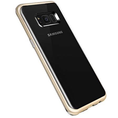 VRS Galaxy S8 Plus Crystal Bumper Kılıf Shine Gold