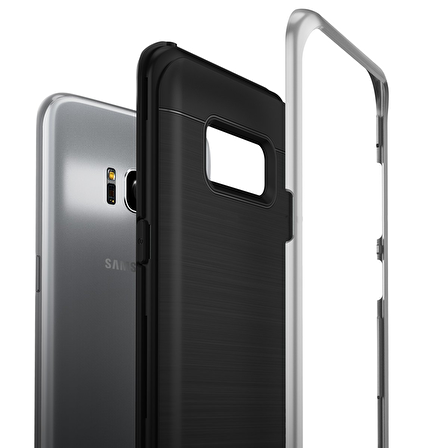 VRS Design Galaxy S8 High Pro Shield Kılıf Light Silver