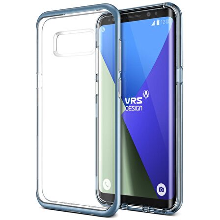 Verus Galaxy S8 Crystal Bumper Kılıf Blue Coral