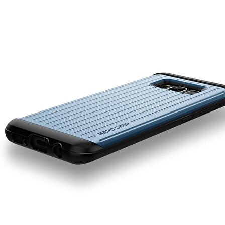 VRS Galaxy S8 Plus Waved Hard Drop Series Kılıf Blue Coral