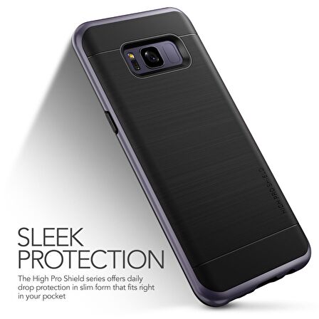 VRS Design Galaxy S8 Plus High Pro Shield Kılıf Orcide Gray