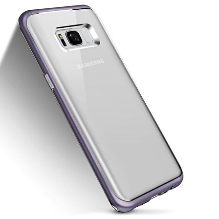 VRS Galaxy S8 Plus Crystal Bumper Kılıf Orchid Gray