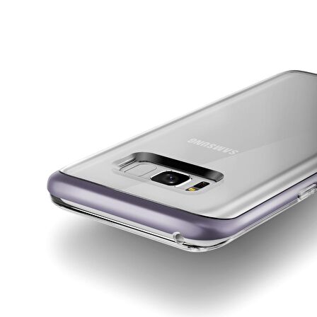 VRS Galaxy S8 Plus Crystal Bumper Kılıf Orchid Gray