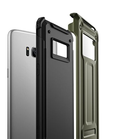 VRS Galaxy S8 Plus Terra Guard Kılıf Military Green
