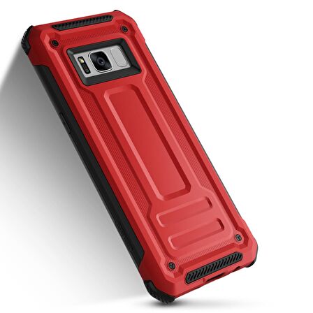 VRS Galaxy S8 Plus Terra Guard Kılıf Crimson Red