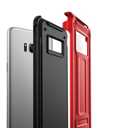 VRS Galaxy S8 Plus Terra Guard Kılıf Crimson Red