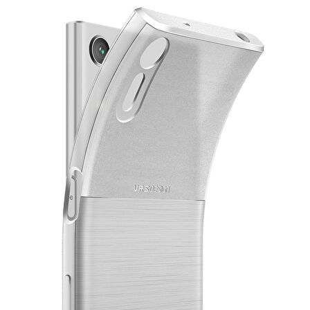 VRS Xperia XZs Single Fit Kılıf Translucent White
