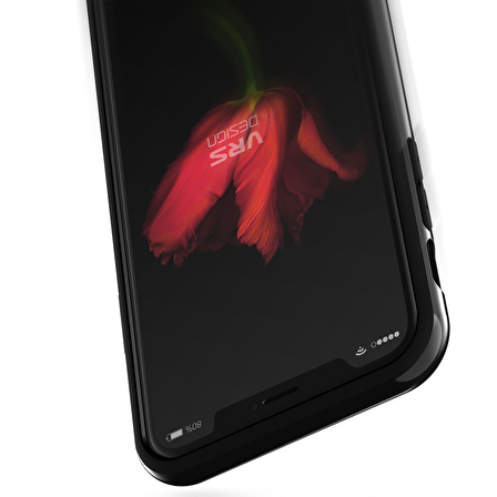 VRS iPhone X High Pro Shield Kılıf Black