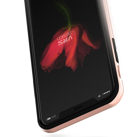 VRS Design iPhone X High Pro Shield Kılıf Rose Gold