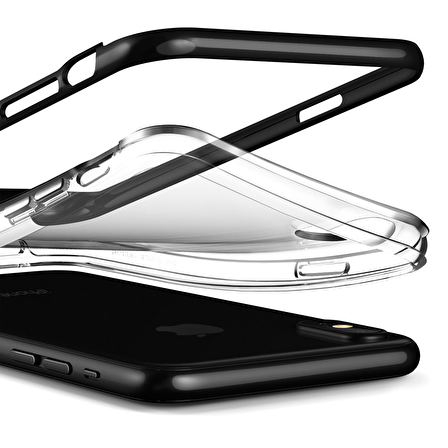 VRS Design iPhone X Crystal Bumper Kılıf Black