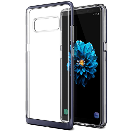 VRS Galaxy Note 8 Crystal Bumper Kılıf Orchid Gray