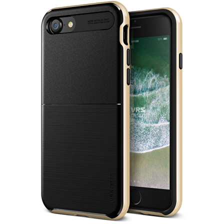 VRS iPhone 8 / 7 New High Pro Shield Kılıf Gold