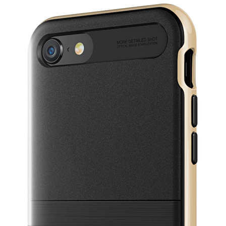 VRS iPhone 8 / 7 New High Pro Shield Kılıf Gold