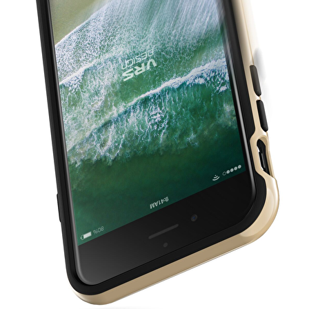 VRS iPhone 8 / 7 New High Pro Shield Kılıf Gold