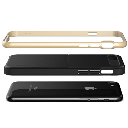 VRS iPhone 8 / 7 New High Pro Shield Kılıf Gold