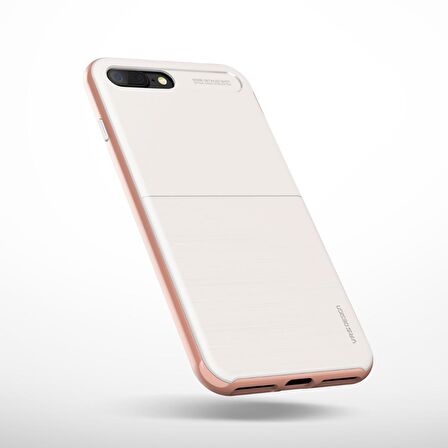 VRS Design iPhone 8 Plus New High Pro Shield Kılıf White Rose Gold