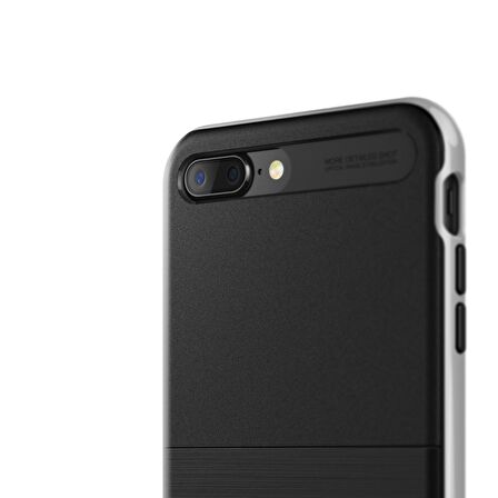 VRS iPhone 8 Plus / 7 Plus New High Pro Shield Kılıf Silver