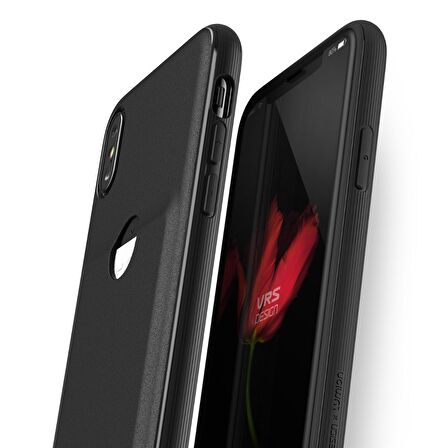 VRS Design iPhone X Damda Fit Kılıf Black