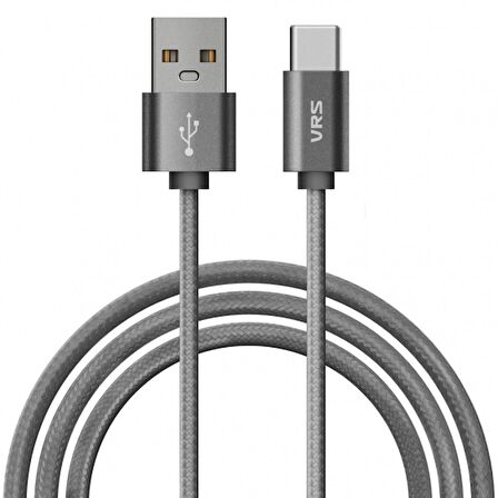 VRS Type-C Kablo Dark Silver