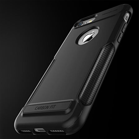 VRS Design iPhone 8 / 7 New Carbon Fit Kılıf Black
