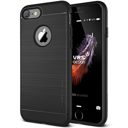 VRS Design iPhone 8/7 New Simpli Fit Kılıf Phantom Black