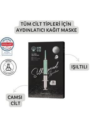 Banobagi Silk Pearl Booster Mask ( Cam Cilt Etkili Işıltı Veren Maske)
