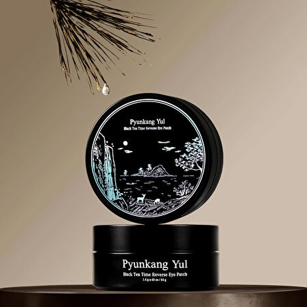 Black Tea Time Reverse Eye Patch 100ml  (60sheets) - Siyah Çay Özlü Yaşlanma Karşıtı Göz Maskesi (60 yaprak)
