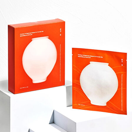 Brightening Maskpack for Porcelain Skin 25ml*10ea - Işıltı Etkili  ve Porselen Cilt Etkisi Sağlayan Yüz Maskesi (10’lu)