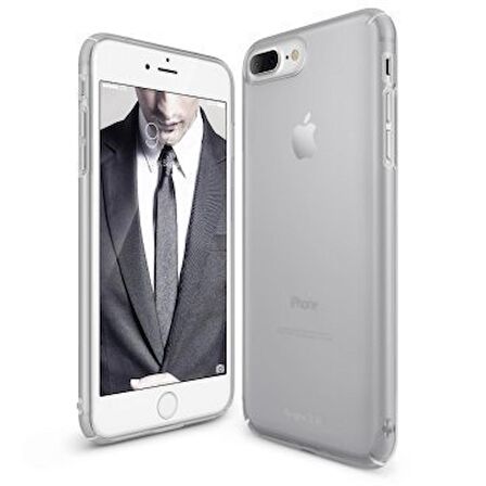 Ringke Slim Frost iPhone 7/8 Plus ile Uyumlu KIlıf Gray
