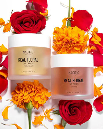 Nacific Real Floral Air Cream Calendula 100ml - Nemlendirici ve Canlandırıcı Krem