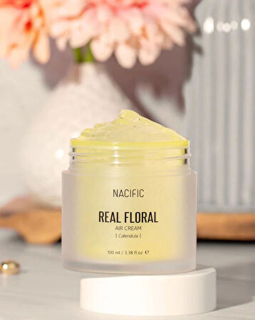 Nacific Real Floral Air Cream Calendula 100ml - Nemlendirici ve Canlandırıcı Krem