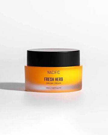Nacific Fresh Herb Tüm Cilt Tipleri İçin Su Bazlı Yağsız Nemlendirici Yüz Bakım Kremi 50 ml
