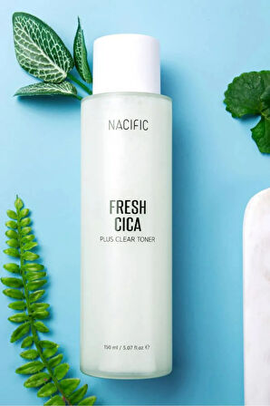 Nacific Fresh Cica Plus Clear Toner 150ml - Arındırıcı Yatıştırıcı Tonik