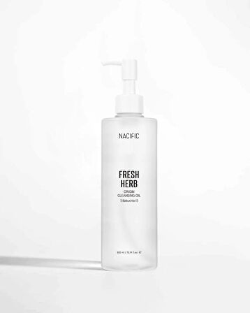 Nacific Fresh Herb Cleansing Oil Bakuchiol Bitkisel Yağ Bazlı Temizleyici 300 ML