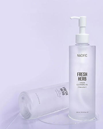 Nacific Fresh Herb Cleansing Oil Bakuchiol Bitkisel Yağ Bazlı Temizleyici 300 ML