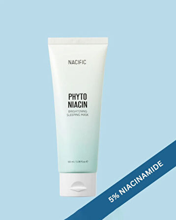 Nacific Phyto Niacin Brightening Sleeping Mask 100ml - Beyazlatıcı Aydınlatıcı Uyku Maskesi