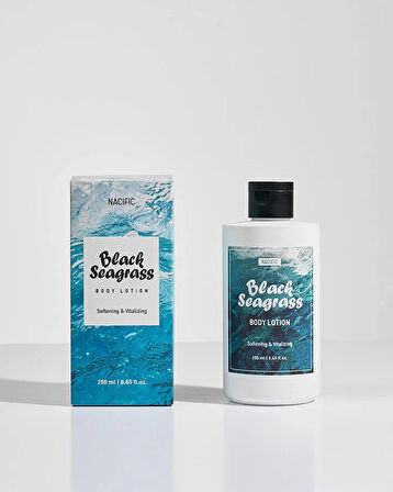 Nacific Black Seagrass Body Lotion 250ml - Yumuşatıcı ve Canlandırıcı Vücut Losyonu