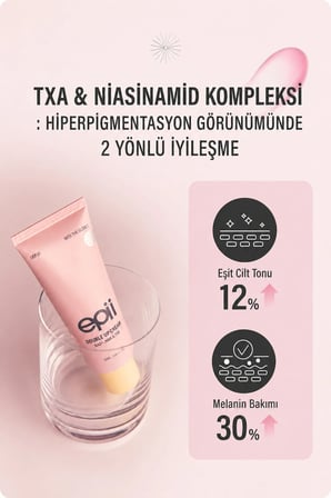 Epii Cilt Bakım Setleri Double Up Cream ve New Skin Toner NAD+ NMN TXA PHA