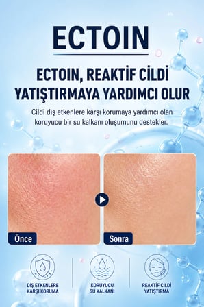 Epii Ectoin Yüz Nemlendirici Seti Reaktif Cilt Bakımı ve Onarım