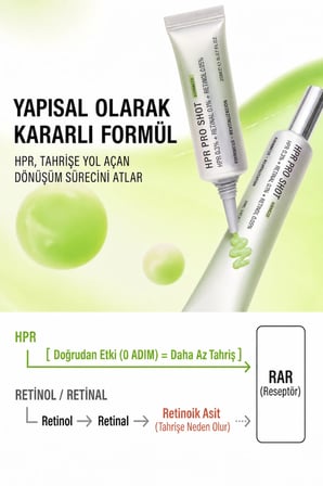 Epii HPR Pro Shot Yaşlanma Karşıtı Serum 20 ml HPR %0.3 Retinal %0.1 Retinol %0.05